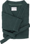 Heckettlane Badjas Wafel - Ochtendjas Unisex - 65% Gerecycled Katoen - GSM 450 - Groen