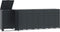 vidaXL - Containerberging - 5 - containers - 345x79x117 - cm - staal - antraciet