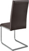 4 Eetkamerstoelen / stoel - Vegas - Kunstleer - Bruin