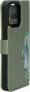 Mobiparts iPhone 13 Pro - Classic Wallet Case - Ruimte voor pasjes - Groen