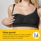 Medela Keep Cool bh - Naadloze voedingsbh met ademende zones - Soft Touchmateriaal - Zwart - Maat L