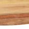 vidaXL - Tafelblad - rond - 25-27 - mm - 60 - cm - massief - acaciahout