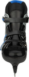 Nijdam Skatie - IJshockeyschaatsen - Hardboot met 3 snelsluitingen - Zwart/Blauw - Maat 40