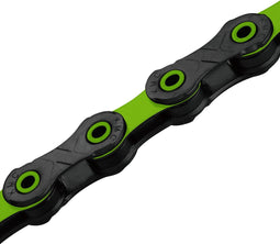 KMC DLC 12 speed Fietsketting - Zwart/Groen