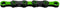 KMC DLC 12 speed Fietsketting - Zwart/Groen