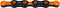 KMC DLC 12 speed Fietsketting - Zwart/Oranje