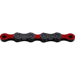 KMC DLC 12 speed Fietsketting - Zwart/Rood