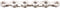 KMC e10 Kettingslot E-Bike 10-speed, silver Uitvoering 122 schakels