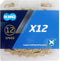 KMC Fietsketting X12 Ti-N Goud 126 schakels