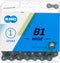 Kmc Ketting B1 Breed 1/2 X 1/8 Inch 112s Single Speed Zwart