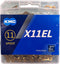 KMC KETTING X11EL Ti-N GOUD 118L