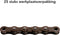 Kmc Ketting Z1 Wide 1/2 X 1/8 Inch 112 Schakels 1s Bruin