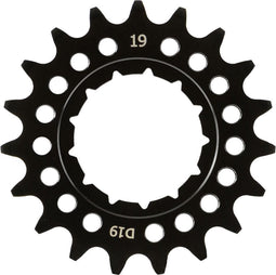 KMC kettingwiel Rohloff 1/8 inch 19T Staal zwart