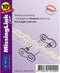 KMC Missing Link 10 Speed Zilver - 1 Set - Bulk verpakking