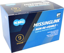 KMC Sluitschakel MissingLink 9NR EPT E9zilver 6.60mm 9v(40)
