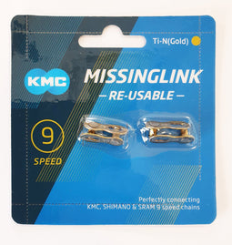 KMC Sluitschakel MissingLink 9R Ti-N Gold 6.60mm 9v (2)