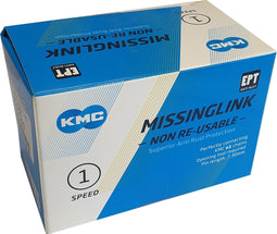 KMC Sluitschakel MissingLink e1NR EPT zilver single v(40)