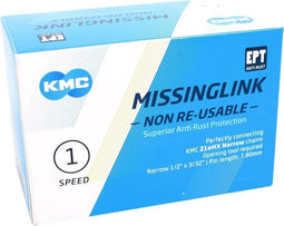 KMC Sluitschakel MissingLink Z1eHX NR EPT zilver narrow(40)