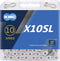 KMC X10 SL Silver / Goud Fietsketting - X10SL ZILVER 114L