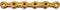 KMC X10EL Silver / Goud Fietsketting - X10EL Ti-N GOUD 114L