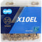 KMC X10EL Silver / Goud Fietsketting - X10EL Ti-N GOUD 114L