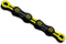 KMC X11 DLC Fietsketting 11 speed - Zwart/Geel