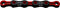 KMC X11 DLC Fietsketting 11 speed - Zwart/Rood