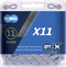 KMC X11 EPT Kettingslot 11-speed, grijs Uitvoering 118 schakels