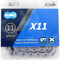 KMC X11 EPT Kettingslot 11-speed, grijs Uitvoering 118 schakels