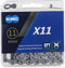 KMC X11 EPT Kettingslot 11-speed, grijs Uitvoering 118 schakels