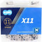 KMC X11 Silver / Black Fietsketting 11 Speed - 114 Schakels Zilver / Zwart (Bulk verpakking)
