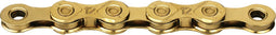 KMC X12 Ti-N Kettingslot 12-speed, goud/zwart Uitvoering 126 schakels