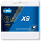 Kmc X9 Fietsketting 1/2