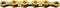 KMC X9 Ti-N Ketting 9-speed, goud Uitvoering 114 Links