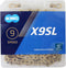 KMC - X9SL Ketting Ti-N Goud 114L
