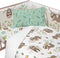 Wiegbeschermer HappyFriday Moshi Moshi Happy sloth Multicolour 210 x 40 cm