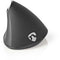 Nedis ERGOMSWD100 - Ergonomische Minimuis - Optische Tracking 3200dpi - Zwart