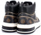 Guess Tullia - Hoge Dames Sneakers - Witte Zool - Zwart/Bruin