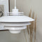 Dyberg Larsen Ejka Mini - Hanglamp - Tijdloos ontwerp - Wit