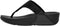 FitFlop Lulu Shimmerlux - Teenslippers - Ergonomisch voetbed - Zwart