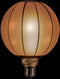Anna's collection - Led Bulb Palm Leaf Pattern Matt Gold 125X170Mm...