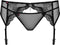 Obsessive - Charms Garter Belt & String Zwart L/XL