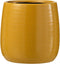 J-Line bloempot Effen - keramiek - oker - large - Ø 16.50 cm