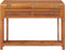 vidaXL - Tuintafel - met - plantenbak - en - 2 - bistrostoelen - massief - acaciahout