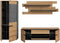 Furnilux Canu - Woonkamercombinatie - Tijdloos en praktisch - Bruin - 44x280x190cm