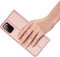 Dux Ducis - Slim bookcase hoes - Geschikt voor Samsung Galaxy A02s - Rose Goud