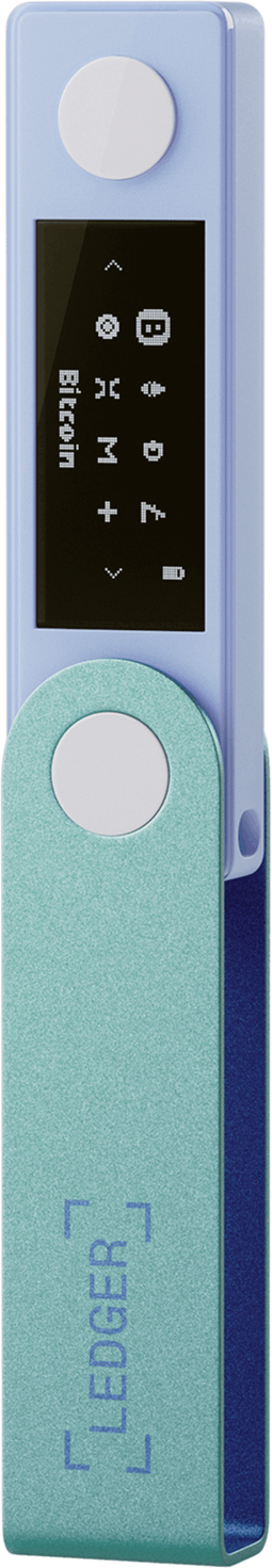 Ledger Nano X - Crypto Wallet - Bluetooth® - Pastel Green