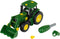 Klein Toys John Deere adventskalender - 24 deuren - bouwset 6215 R trekker - groen geel