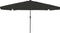vidaXL - Tuinparasol - met - LED-verlichting - Ø395x245 - cm - Zwart