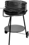 Master Grill - Houtskoolbarbecue Barbecuegrill met wielen en draagbaar